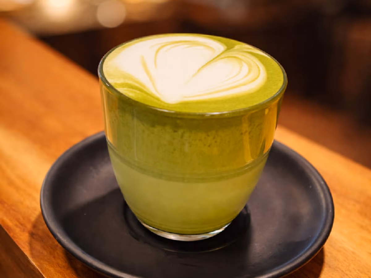 Matcha Latte - Hot Drinks at The Acai Affect